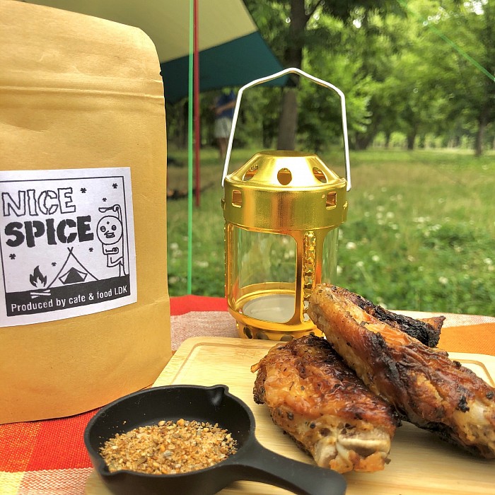 【楽ギフ_のし宛書】 アウトドア万能調味料【NICE SPICE】 ビーズ、ガラス